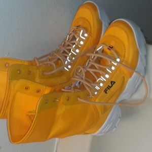 High top FILA BOOTS